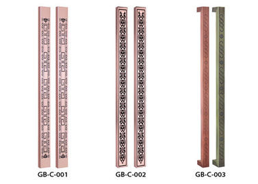 China Polier-Rohr-Griffe des Edelstahl-SS304 für hölzerne oder Glastür fournisseur